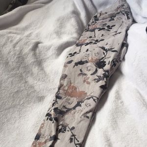 BDG Floral Skinny Twig Jeans